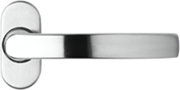 Solid stainless steel lever handle with separate escutcheon 253-280