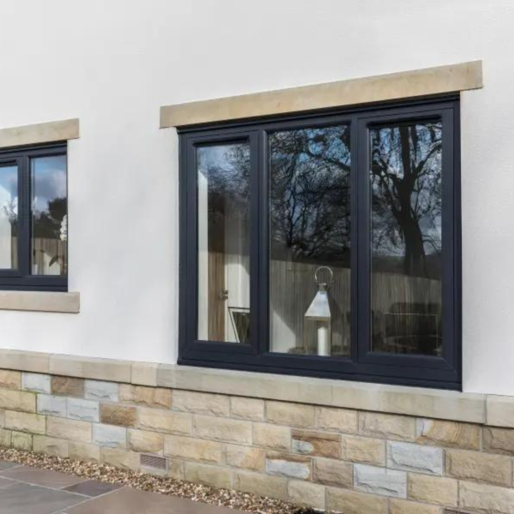 Aluminium Flush Sash Windows